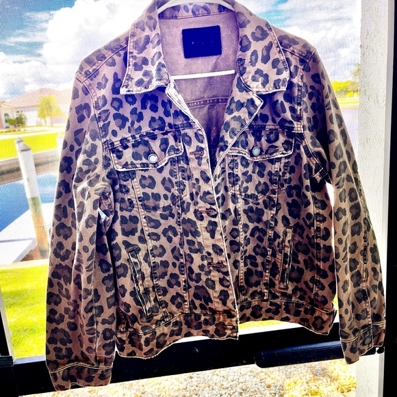 #K——BLANK NYC LEOPARD JACKET - Picture 2 of 10